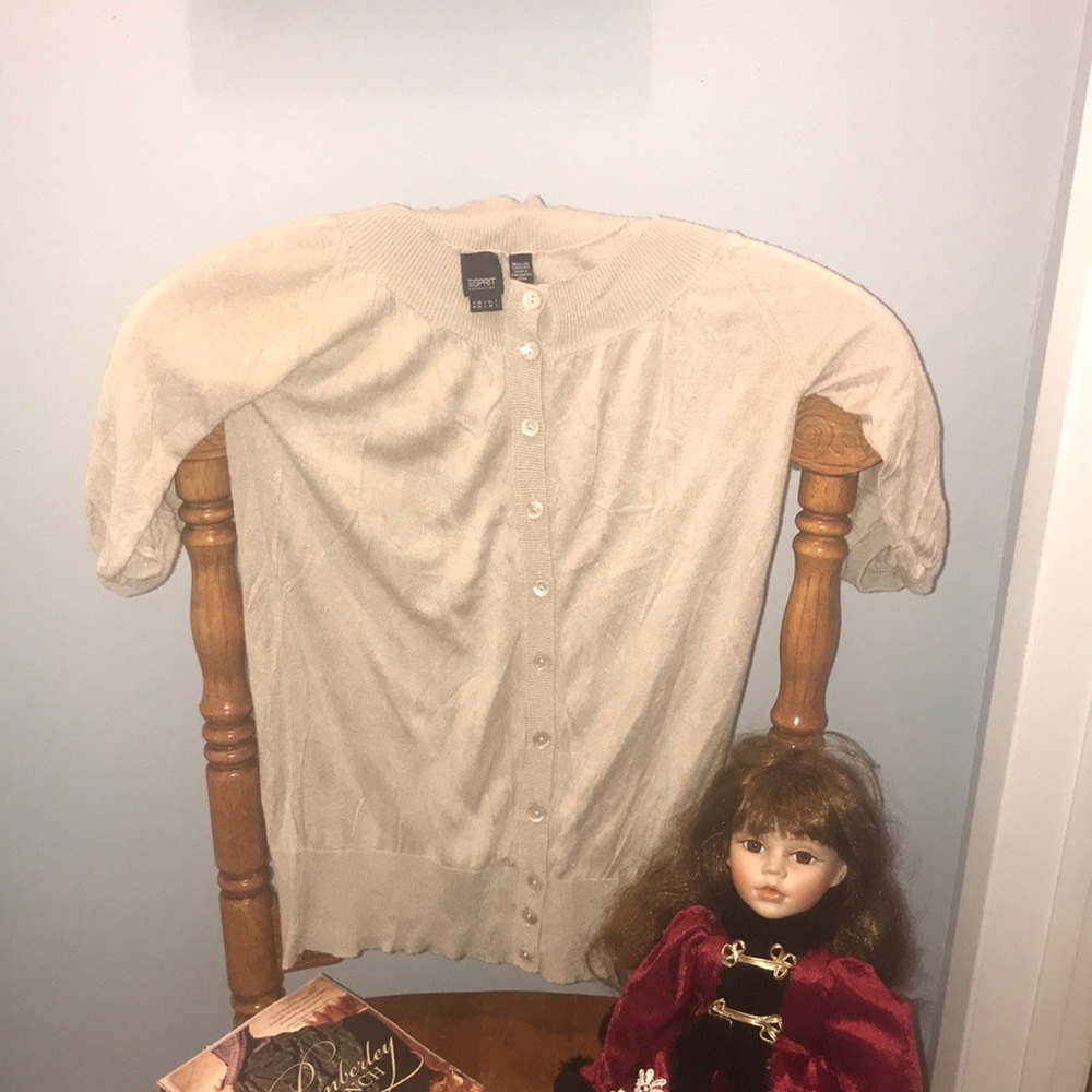 Esprit short sleeve button up shirt